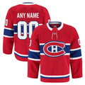 McAdo Custom M.Canadiens Red Home Authentic Pro Jerseys