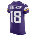 McAdo MN.Vikings #18 Justin Jefferson Purple Team Vapor F.U.S.E. Elite Stitched Jerseys
