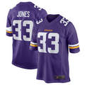 McAdo MN.Vikings #33 Aaron Jones Purple Game Player Jersey Stitched American Stitched Jerseys