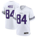McAdo MN.Vikings #84 Randy Moss White Alternate Retired Player Game Jersey American Stitched Jerseys