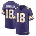 McAdo MN.Vikings #18 Justin Jefferson Purple Vapor F.U.S.E. Limited Stitched Jerseys