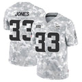 McAdo MN.Vikings #33 Aaron Jones Player Arctic Camo Salute to Service Limited Stitched Jerseys