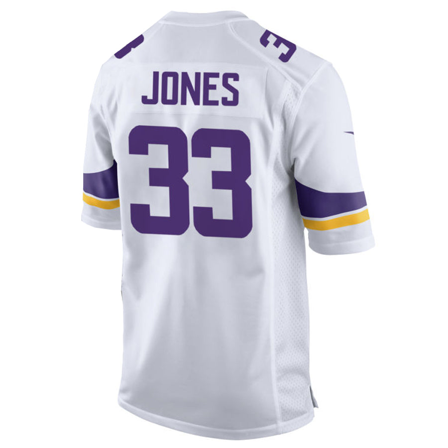 McAdo MN.Vikings #33 Aaron Jones Player White Home Game Stitched Jerseys