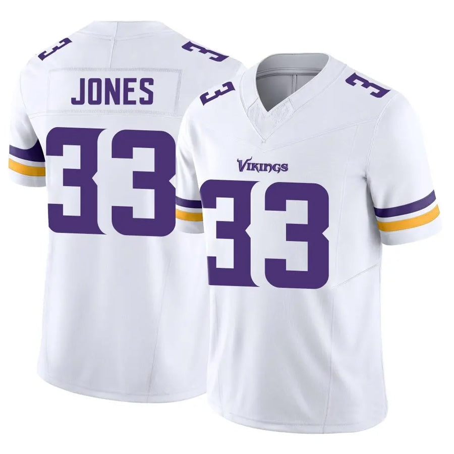 McAdo MN.Vikings #33 Aaron Jones Player White Vapor F.U.S.E. Limited Stitched Jerseys