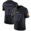 McAdo MN.Vikings #87 T.J. Hockenson Player Limited Black Impact Game Stitched Jerseys