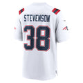 McAdo NE.Patriots #38 Rhamondre Stevenson Player White Home Game Stitched Jerseys