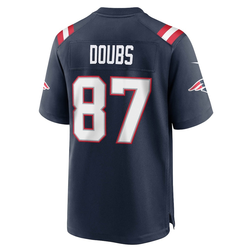McAdo NE.Patriots #87 Romeo Doubs Navy Game #87 Romeo Doubs