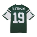 McAdo NY.Jets #19 Keyshawn Johnson Mitchell & Ness Green Legacy Replica Stitched Jerseys